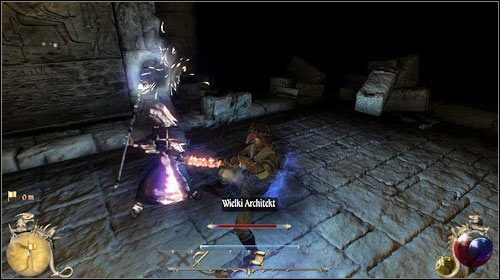 Lokalizację grobowca Dena [Sawanna - część południowo-zachodnia ] (M8:2) poznasz w zadaniu [Grobowiec arcykapłana Huni ] po rozmowie z Davem Szpadelem - Grobowce arcykapłanów Dena, Sahura | Zadania Two Worlds II - Bayan - Two Worlds II - poradnik do gry