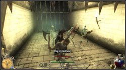 Taktyka alki przeciwko magowi jest podobna do tej zastosowanej przeciw łucznikom - Kopuła Bólu | Zadania Two Worlds II - Hatmandor - Two Worlds II - poradnik do gry