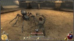 Przed tą walką dobrze jest wyposażyć się w miksturki niewrażliwości na truciznę, opierając się głównie na miksturkach leczenia będziesz musiał zażywać ich spore ilości - Kopuła Bólu | Zadania Two Worlds II - Hatmandor - Two Worlds II - poradnik do gry