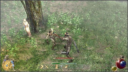 Gdy tylko wejdziesz na teren z handlarzami zostaniesz zaczepiony przez starsza kobietę, która poprosi Cię o wspólną modlitwę za jej zmarłego męża Balina - Ostatnia szansa; Nagroda Lexingtona; Modlitwa za zmarłych | Zadania - Nowe Ashos - Two Worlds II - poradnik do gry