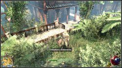 Nieopodal letniej rezydencji Lexingtona (M23:31), w trawie przy barierce - Ślad w dokumentach | Zadania Two Worlds II - Nowe Ashos - Two Worlds II - poradnik do gry