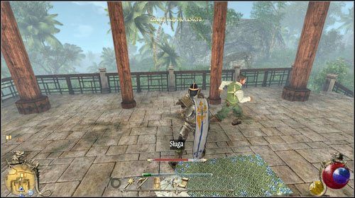 Zadanie otrzymasz w przypadku udzielenia pomocy Georgowi w zadaniu [Problem z Georgem ] - Dobry rocznik; Ręka sprawiedliwości | Zadania Two Worlds II - Nowe Ashos - Two Worlds II - poradnik do gry