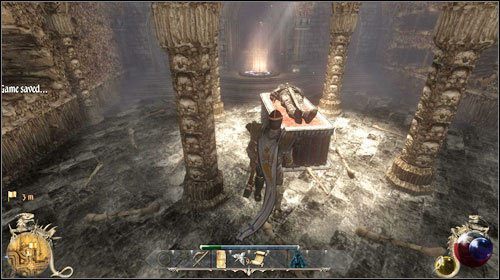 Jeśli uda Ci się pokonać rycerza bądź poprawnie odpowiedzieć na pytania, będziesz mógł przejść dalej - Ostatnia krucjata | Zadania Two Worlds II - Gardziele - Two Worlds II - poradnik do gry