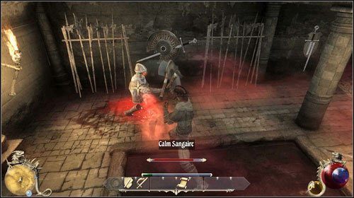 Zadanie będzie dostępne dopiero gdy któryś z aktualnych członków gildii poleci Cię przywódcy, czyli po ukończeniu zadania [Przerwany pogrzeb ] - Więzy krwi; Łowy | Zadania Two Worlds II - Gildia wojowników - Two Worlds II - poradnik do gry