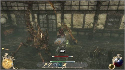 Odnalezione w zrujnowanym Ashos zlecenie polega na sprawdzeniu hodowli starego poskramiacza owadów - Wioska; Siedmiu braci; Poskramiacz owadów | Zadania - Gildia wojowników - Two Worlds II - poradnik do gry