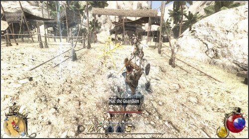 Zadanie otrzymasz po wypełnieniu dwóch zadań z tablicy informacyjnej - Nieproszeni goście; Uparci strażnicy | Zadania Two Worlds II - Gildia złodziei - Two Worlds II - poradnik do gry