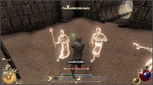 Zadanie otrzymasz tylko w przypadku, jeśli nie zabiłeś Kosy w zadaniu [Stare rany ] - Myto dla duchów; Bum! | Zadania Two Worlds II - Gildia złodziei - Two Worlds II - poradnik do gry