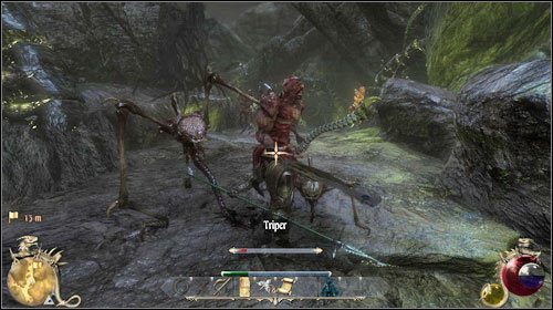 Zlecenie polega na zabiciu kilku stworów, których kręgosłup potrzebny jest magowi do produkcji różdżek - Skrzynia brata; Kościana różdżka; Telepatyczny przesyłacz | Zadania - Gildia magów - Two Worlds II - poradnik do gry