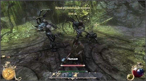 Odnalezione w zrujnowanym Ashos zlecenie polega na dokończeniu rytuały, który niegdyś rozpoczął młody adept magii - Historia parasolował; Zawieszony rytuał | Zadania - Gildia nekromantów - Two Worlds II - poradnik do gry
