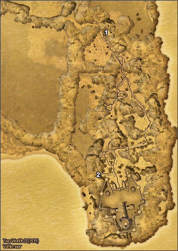 1 - Vahkmaar | Mapy | Opis przejścia Two Worlds II - Two Worlds II - poradnik do gry