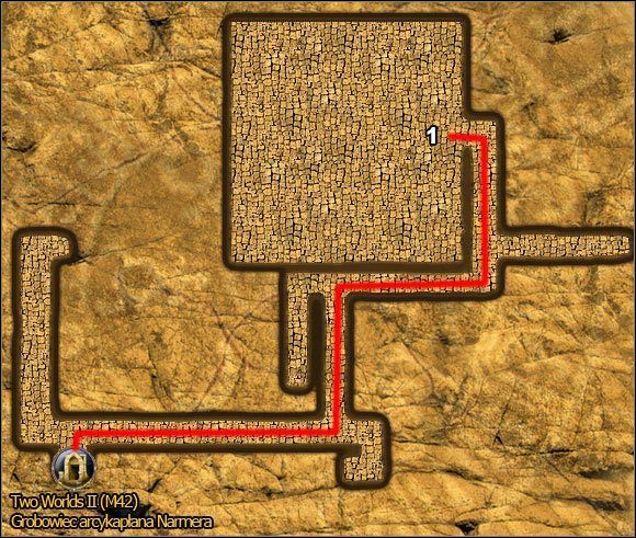 1 - Grobowce (1) | Mapy | Opis przejścia Two Worlds II - Two Worlds II - poradnik do gry