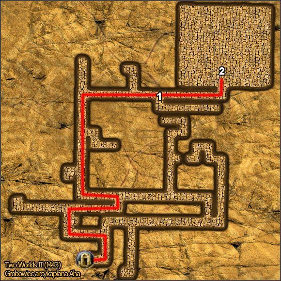 1 - Grobowce (1) | Mapy | Opis przejścia Two Worlds II - Two Worlds II - poradnik do gry