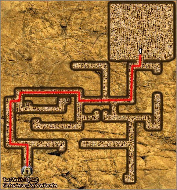 1 - Grobowce (1) | Mapy | Opis przejścia Two Worlds II - Two Worlds II - poradnik do gry