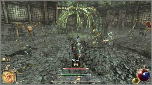 Zadanie otrzymasz dopiero po uprzednim ukończeniu zadań: [Widzę, więc jestem ] oraz [Zagubiony partner ] - Malarz magii; Niespokojny duch | Zadania Two Worlds II - Gardziele - Two Worlds II - poradnik do gry