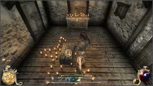 Po skolekcjonowaniu wszystkich pięciu musisz odstawić do w skrzyni w opuszczonym domu [Okolice Hatmandoru ] (M12:24) - Pieskie życie | Zadania Two Worlds II - Gildia nekromantów - Two Worlds II - poradnik do gry