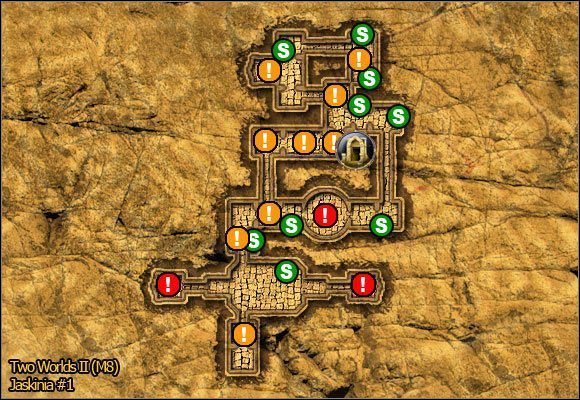 1 - Sawanna - część północna | Mapy | Atlas świata w Two Worlds II - Two Worlds II - poradnik do gry