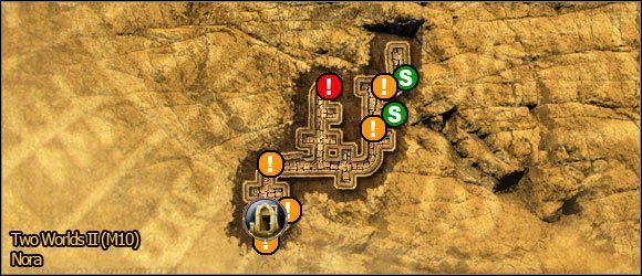 3 - Sawanna - część północna | Mapy | Atlas świata w Two Worlds II - Two Worlds II - poradnik do gry