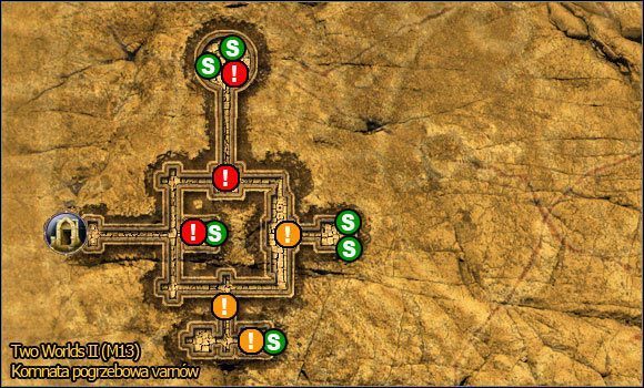 6 - Sawanna - część północna | Mapy | Atlas świata w Two Worlds II - Two Worlds II - poradnik do gry