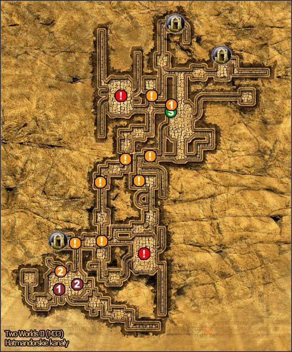 1 - Pustynia | Mapy | Atlas świata Two Worlds II - Two Worlds II - poradnik do gry