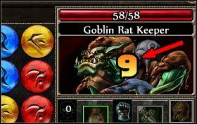 Grupowanie czaszek oraz czaszek z napisem +5 powoduje bezpośrednie zadawanie obrażeń wrogowi - liczba zadanych obrażeń prezentowana jest na wizerunku postaci - Walka | Informacje podstawowe Puzzle Quest 2 - Puzzle Quest 2 - poradnik do gry