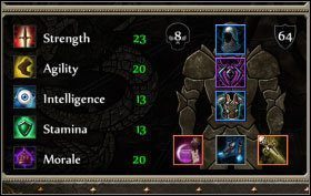 Przemierzając lokacje i pokonując wrogów zdobywasz złoto, przedmioty oraz przede wszystkim punkty doświadczenia - Rozwój bohatera | Informacje podstawowe Puzzle Quest 2 - Puzzle Quest 2 - poradnik do gry