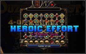 Celem jest tutaj zestawienie przynajmniej trzech kamieni danego typu jednak w konkretnym miejscu - Minigry | Informacje podstawowe Puzzle Quest 2 - Puzzle Quest 2 - poradnik do gry