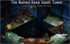 Skieruj się na wschód przez przed chwilą otwarte drzwi - The Ice Caves - zadania główne (2) | Opis przejścia | Puzzle Quest 2 - Puzzle Quest 2 - poradnik do gry