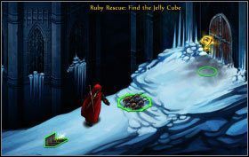 Skieruj się następnie na wschód do lokacji The Ice Caves [B4] - The Ice Caves - zadania główne (2) | Opis przejścia | Puzzle Quest 2 - Puzzle Quest 2 - poradnik do gry