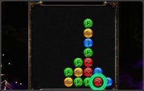 Otworzy ci się mini-gra Learn Spell czyli puzzle, gdzie kilkoma ruchami musisz pozbyć się wszystkich kamieni z planszy - The Orc Tribe - zadania poboczne | Opis przejścia | Puzzle Quest 2 - Puzzle Quest 2 - poradnik do gry