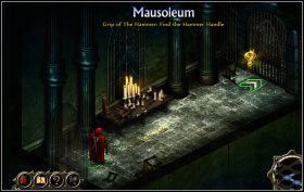 W Mausoleum Entry [D10] skieruj się na północ (warto jednak tutaj wykonać zadanie Lost - The Catacombs - zadania główne (1) | Opis przejścia | Puzzle Quest 2 - Puzzle Quest 2 - poradnik do gry