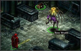 W Mausoleum [D18] przeszukaj teren by odkryć pułapkę - rozbrój ją (mini-gra Disarm ) i skieruj się na północ - The Catacombs - zadania główne (1) | Opis przejścia | Puzzle Quest 2 - Puzzle Quest 2 - poradnik do gry