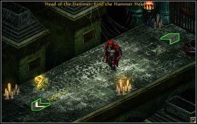 W Grand Tomb [D25] warto wykonać zadania A Cure for the Blues i Yellow Bellied Goblin, których możesz się podjąć u Goblin Witcha - The Catacombs - zadania główne (1) | Opis przejścia | Puzzle Quest 2 - Puzzle Quest 2 - poradnik do gry