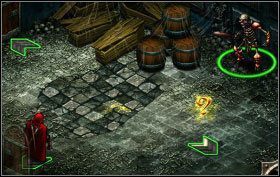 Będąc w Catacombs of Skulls [D36] otwórz zamek (mini-gra) w drzwiach na północy i przez nie przejdź - The Catacombs - zadania główne (3) | Opis przejścia | Puzzle Quest 2 - Puzzle Quest 2 - poradnik do gry