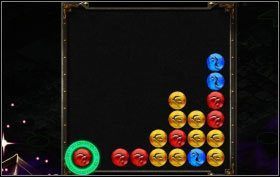 Zlikwiduj ostatnie zielone kierując zaznaczony kamień w dół - The Catacombs - zadania poboczne (2) | Opis przejścia | Puzzle Quest 2 - Puzzle Quest 2 - poradnik do gry