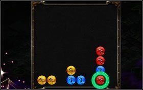 Zaznaczony żółty przesuń w prawo, a czerwony do góry - The Catacombs - zadania poboczne (2) | Opis przejścia | Puzzle Quest 2 - Puzzle Quest 2 - poradnik do gry