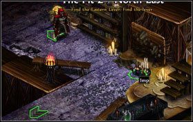 Następnie możesz skierować się na północ do The Pit 2 - North West [E7] by pokonać Orca i Ghosta oraz przeszukać skrzynię, a stamtąd skierować się na wschód do The Pit 2 - North East [E8] - Dark Dwarven Laboratory - zadania główne (1) | Opis przejścia | Puzzle Quest 2 - Puzzle Quest 2 - poradnik do gry