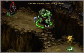 W Mine [E14] czeka na ciebie większa liczba przeciwników - Dark Dwarven Laboratory - zadania główne (1) | Opis przejścia | Puzzle Quest 2 - Puzzle Quest 2 - poradnik do gry