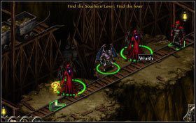 Przez Mine [E15] powróć do Mine [E14] i tutaj skieruj się na południe - Dark Dwarven Laboratory - zadania główne (1) | Opis przejścia | Puzzle Quest 2 - Puzzle Quest 2 - poradnik do gry