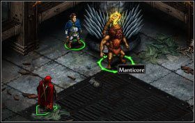 Po pokonaniu go możesz udać się jeszcze na południe do Arena [F6] by pokonać dwóch Ogrów i jednego Trolla oraz przeszukać skrzynię - Dark Elven Keep - zadania główne (1) | Opis przejścia | Puzzle Quest 2 - Puzzle Quest 2 - poradnik do gry