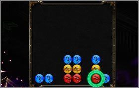 Żółty kamień przesuń w lewo, czerwony kamień także przesuń w lewo - Dark Elven Keep - zadania poboczne | Opis przejścia | Puzzle Quest 2 - Puzzle Quest 2 - poradnik do gry