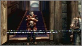 Po dotarciu na miejsce, będziemy musieli wygłosić przemowę do pracujących w zamku ludzi [1] - Życie w zamku | Opis przejścia w Fable III - Fable III - poradnik do gry