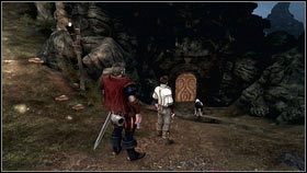 Z drugiej strony mostu, zostaniemy zaatakowani przez stado nietoperzy [1] - Życie w zamku | Opis przejścia w Fable III - Fable III - poradnik do gry