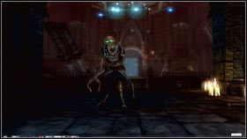 Żeby aktywować niebieskie pole, atakujemy je wciskając X [1] - Nowy Bohater (2) | Opis przejścia w Fable III - Fable III - poradnik do gry