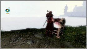 Gdy cut-scenka dobiegnie końca, otwieramy kolejną bramę na Drodze do Władzy [1] i wykorzystujemy zdobyte pieczęcie do otwarcia wybranych skrzyni [2] - Nowy Bohater (2) | Opis przejścia w Fable III - Fable III - poradnik do gry