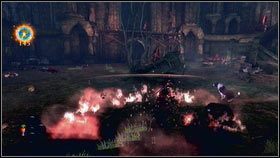 Nasz przeciwnik ma wiele różnych ataków, ale taktyka na jego pokonanie jest dość prosta - Upiorny Legion | Opis przejścia Fable III - Fable III - poradnik do gry