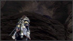 Idąc dalej cały czas prosto, dojdziemy do skarpy, z której będziemy mogli zeskoczyć [1] - Aurora | Opis przejścia Fable III - Fable III - poradnik do gry