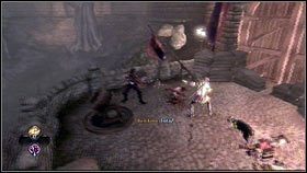 Po rozpoczęciu etapu, biegniemy na sam szczyt wzgórza [1], jak najszybciej zabijając atakujących nas żołnierzy - Bitwa o Albion | Opis przejścia Fable III - Fable III - poradnik do gry