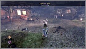 Po pokonaniu znajdujących się tam wilkołaków [1], rozpocznie się walka z ich przywódcą [2] - Ciężar świata (2) | Opis przejścia Fable III - Fable III - poradnik do gry