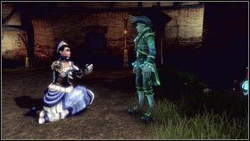 Wysłuchawszy detektywa [1], dowiemy się jak opuścić ten magiczny świat - Wioska Brightwall (1) | Zadania poboczne Fable III - Fable III - poradnik do gry