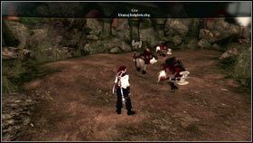 Kawałek dalej zostaniemy zaatakowani przez Drób Zagłady [1] - Rynek Bowerstone | Zadania poboczne w Fable III - Fable III - poradnik do gry